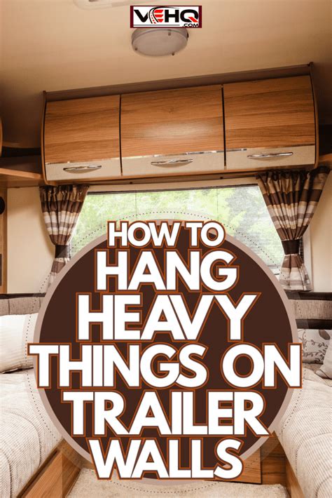 how to attach vinyl fabric to aluminum trailer wall|hanging hardware for rv walls.